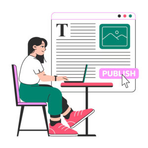 Blogger outreach strategy for building relationships and gaining quality backlinks.